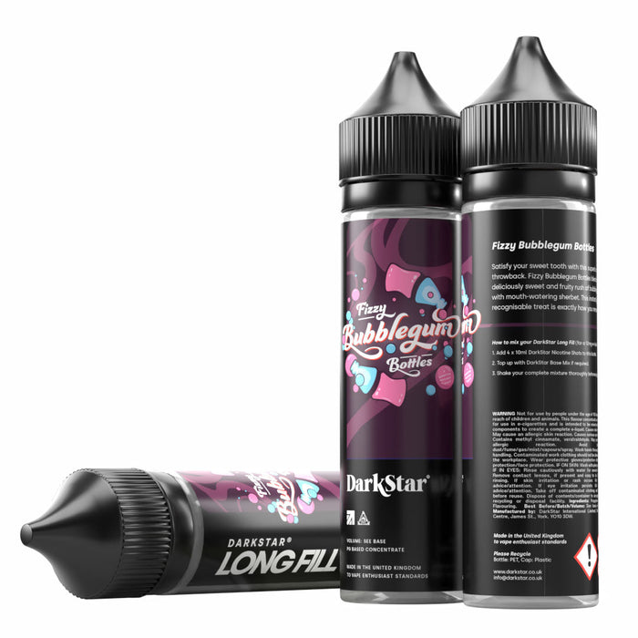 Fizzy Bubblegum Bottles - Longfill